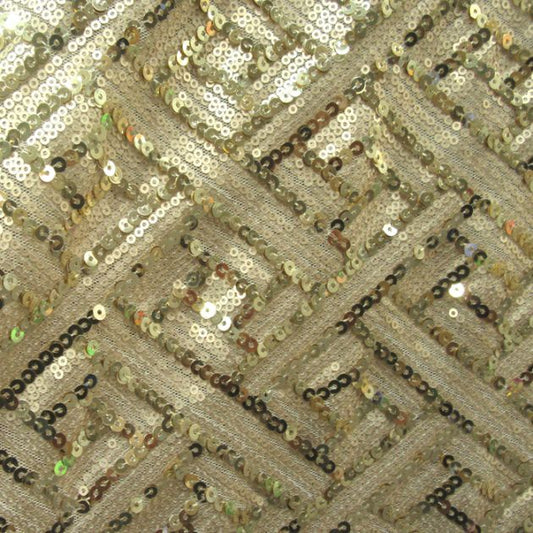 Sequins on Mesh