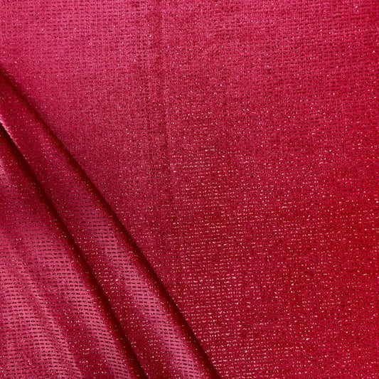 Grid Glitter Velvet