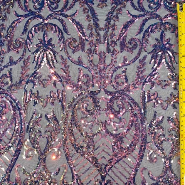 Floral Mesh Sequin
