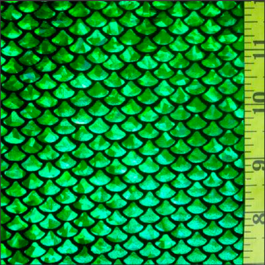 Holographic Small Mermaid Spandex Fabric
