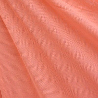 Cantaloupe Solid Nylon Mesh Fabric (Sheer Mesh)