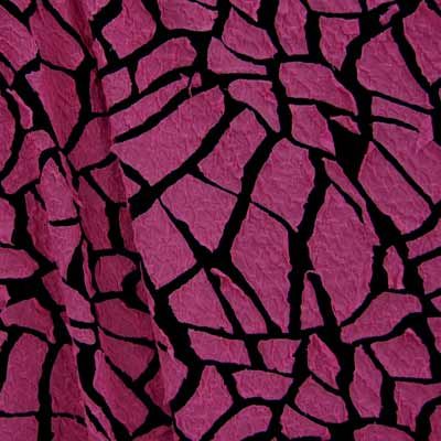 Laser Cut Fabric with Intricate Geometric Pattern