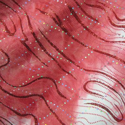 Tie Dye Glitter Swirl