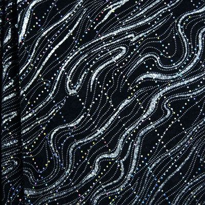Tie Dye Glitter Swirl