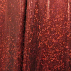Solid Color Holographic Shattered Glass Spandex Fabric