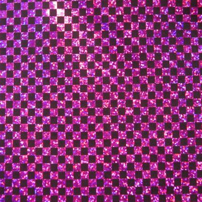 Checkerboard Stretch Cotton Blend Fabric - 95% Cotton 5% Spandex - Midweight Knit