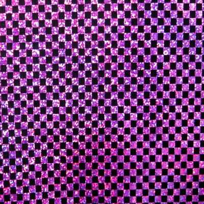 Checkerboard Stretch Cotton Blend Fabric - 95% Cotton 5% Spandex - Midweight Knit