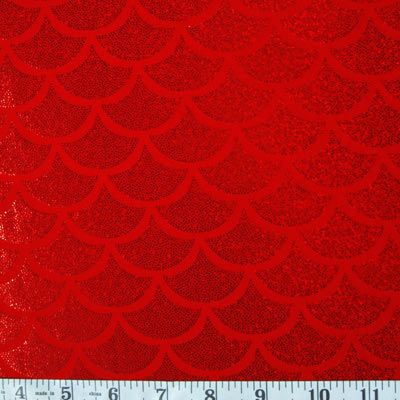 Holographic Mermaid Scale Spandex Fabric (SDK12113D)