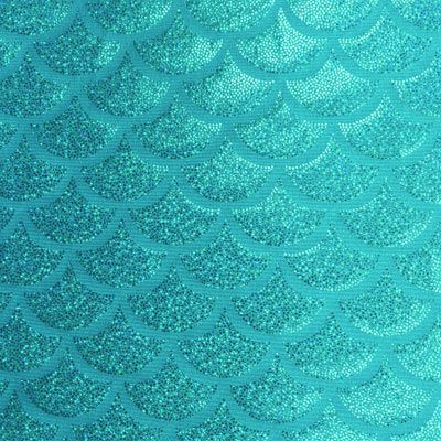 Holographic Mermaid Scale Spandex Fabric (SDK12113D)