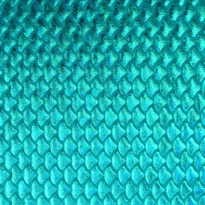Holographic Small Mermaid Spandex Fabric