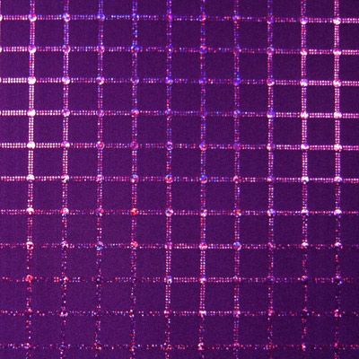 Checker Stretch Cotton Blend Fabric - 95% Cotton 5% Spandex - Breathable Mid-Weight Textile