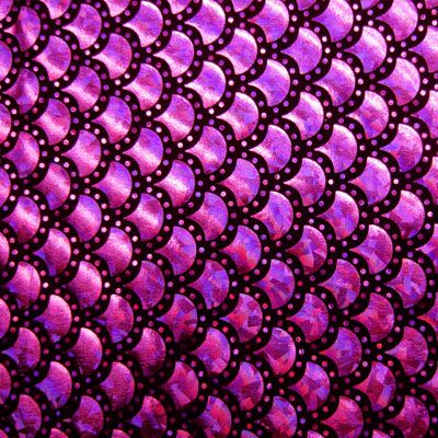 Enchanting Mermaid Dot Pattern Design