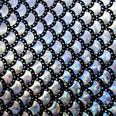Enchanting Mermaid Dot Pattern Design