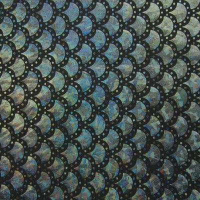 Enchanting Mermaid Dot Pattern Design