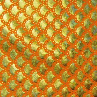Enchanting Mermaid Dot Pattern Design
