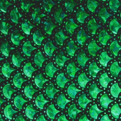 Enchanting Mermaid Dot Pattern Design