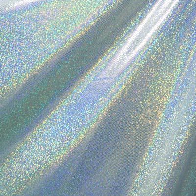 Holographic Mini Dots Spandex Fabrics