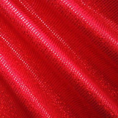 Holographic Foil Dot Stretch Spandex Fabric