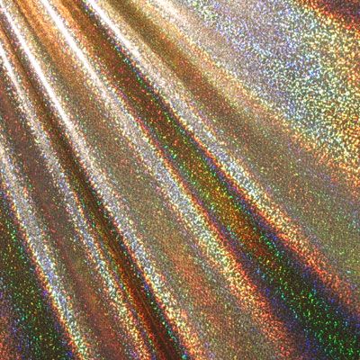 Holographic Mini Dots Spandex Fabrics
