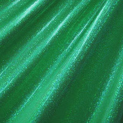 Holographic Foil Dot Stretch Spandex Fabric