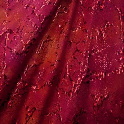 Holographic Seascape Spandex Fabric