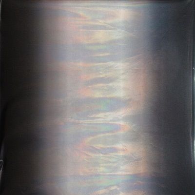 Holographic Ombre Pattern Spandex Fabric - Mirror Foil Finish