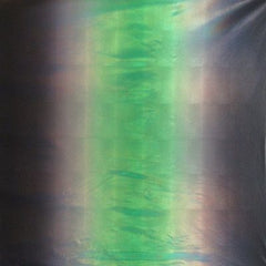 Holographic Ombre Pattern Spandex Fabric - Mirror Foil Finish