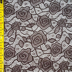 Premium Floral Embroidered Lace Fabric