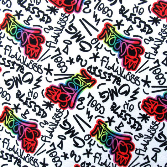 Premium Printed ITY Fabric