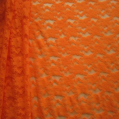 Premium Floral Stretch Lace Fabric