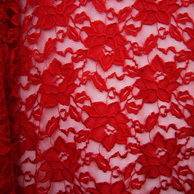Stretch Floral Lace Fabric - JL-90711