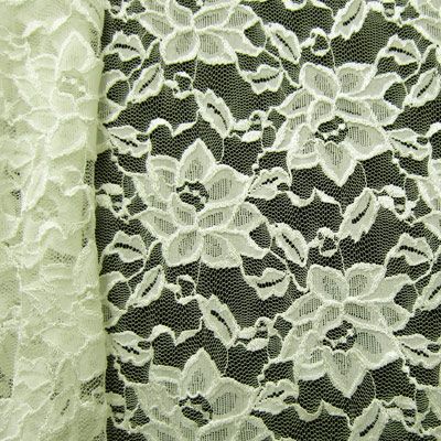 Stretch Floral Lace Fabric - JL-90711