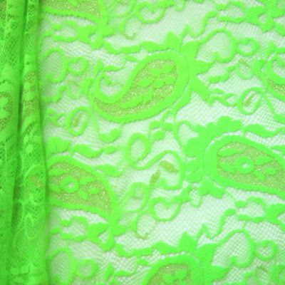 Stretch Paisley Lace Fabric