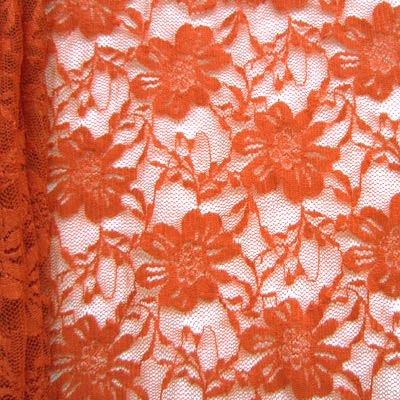 Premium Floral Stretch Lace Fabric