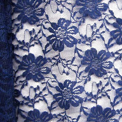 Premium Floral Stretch Lace Fabric