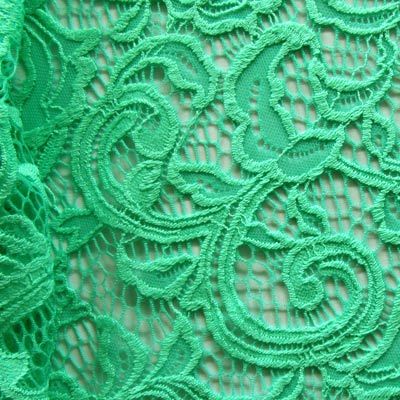 Premium Floral Pattern Stretch Lace Fabric