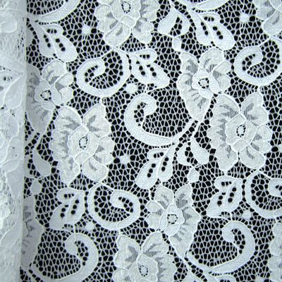 Stretch Floral Lace Fabric - YA-1415