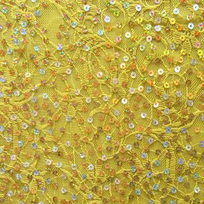 Premium Floral Embroidered Chantilly Lace Fabric