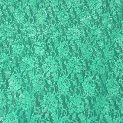 Premium Gold Metallic Floral Lace Fabric