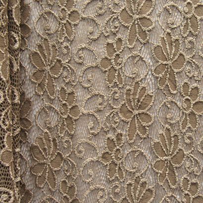 Premium Floral Stretch Lace Fabric