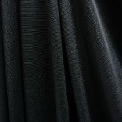 Solid Nylon Mesh Fabric - Black Sheer Mesh