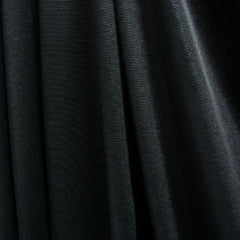 Solid Nylon Mesh Fabric - Black Sheer Mesh