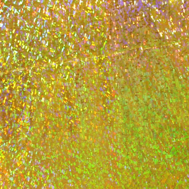 Holographic Shattered Glass Spandex Fabric with Metallic Geometric Pattern