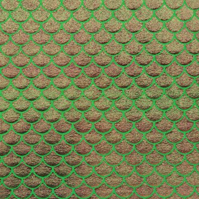 Metallic Fishscale Fabric Collection