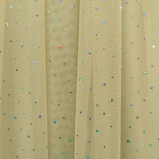 Premium Glitter Mesh Fabric for Apparel and Decor