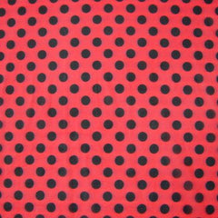 Premium Polka Dot Patterned Mesh Fabric