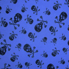 Premium Skull Print Mesh Fabric