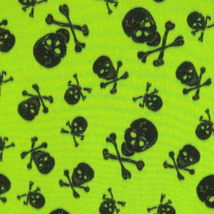 Premium Skull Print Mesh Fabric