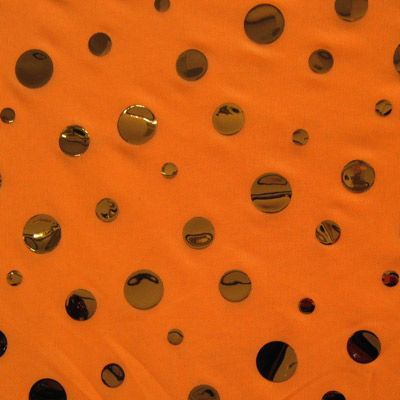 Foil Dot Mesh Fabric