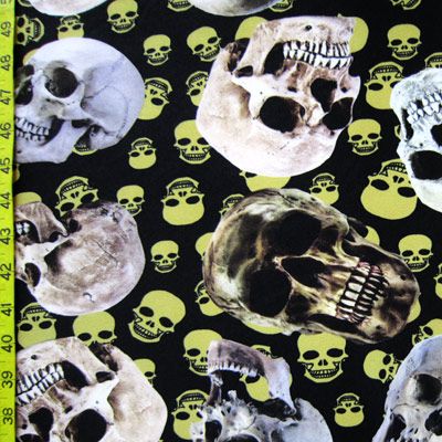 Digital Skull Print
